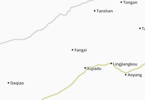 Mapa Fangxi