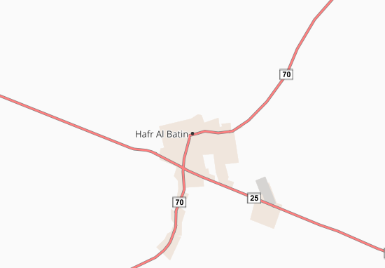 Hafr Al Batin Map