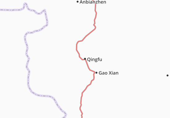 Karte Stadtplan Qingfu