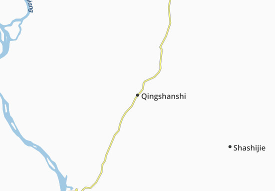 Mapa Qingshanshi