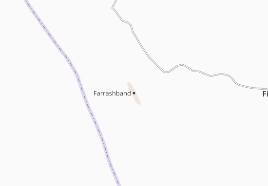 Mapa Farrashband
