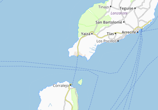 Playa Blanca Map