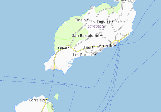 Mapa Puerto Calero
