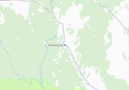 Mapa Temósachi