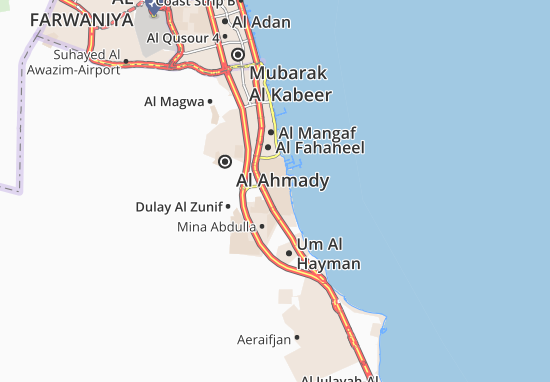 Mapa South Al Shoaib