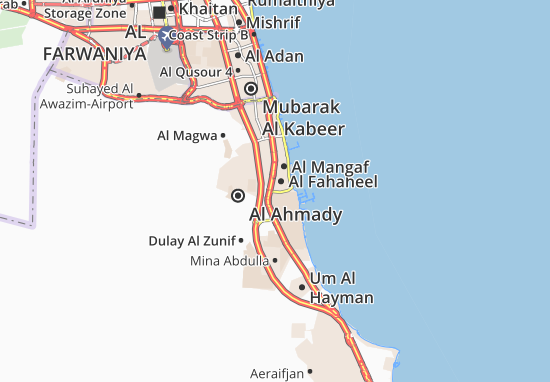 Mapa Al Fahaheel 5