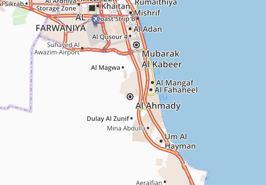 Mapa Al Ahmady City 2