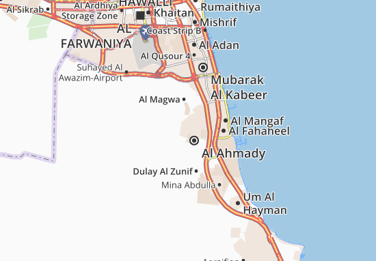 Mapa Al Ahmady City 8
