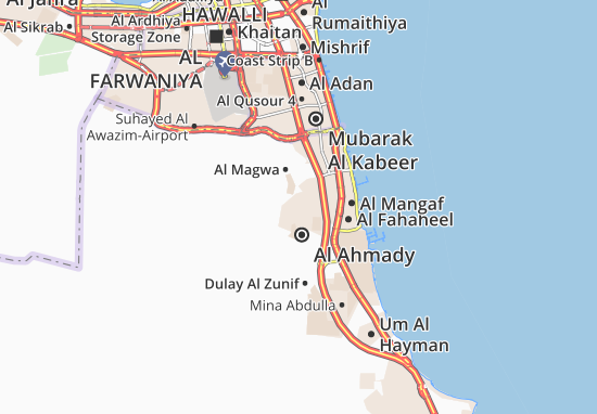 Al Ahmady City 14 Map