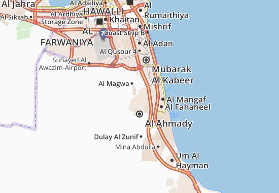 Mapa Al Ahmady City 17