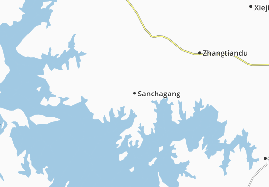 Mapa Sanchagang