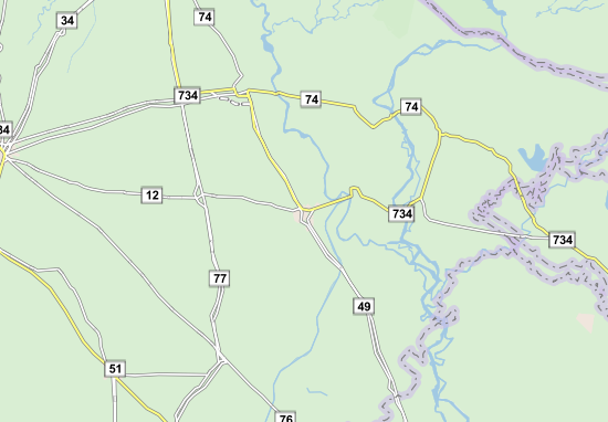 Dhampur Map