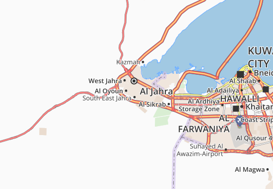 Karte Stadtplan Al Nasseem 3