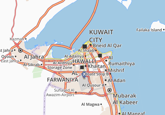 Mapa Al Khaldiya