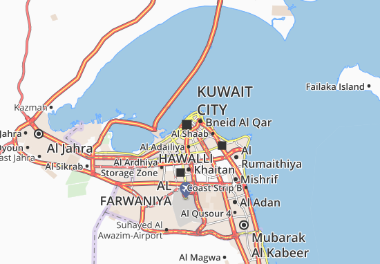 Mapa Abdulla Al Salem