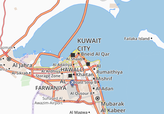 Karte Stadtplan Al Daiyah