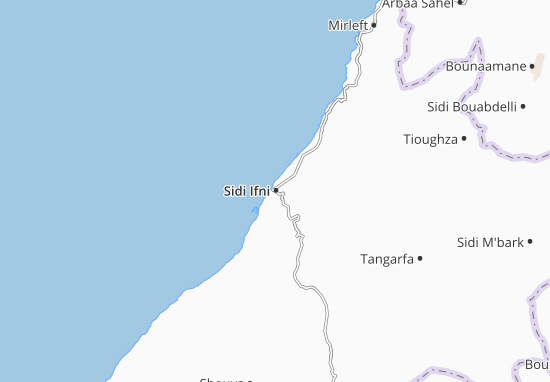 Mapa Sidi Ifni