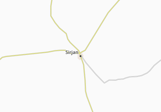 Mapa Sirjan