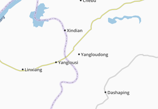 Karte Stadtplan Yangloudong