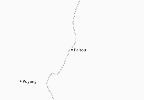 Kaart Plattegrond Paitou