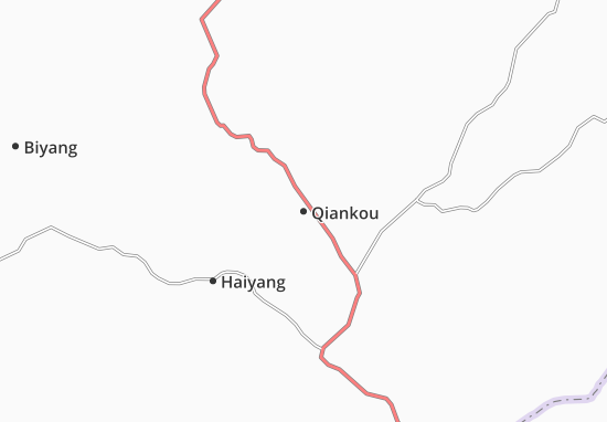 Mapa Qiankou