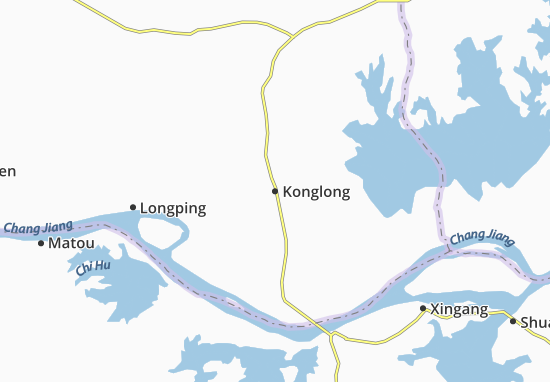 Karte Stadtplan Konglong