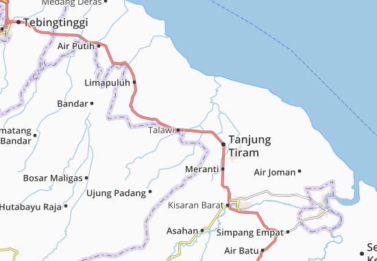 Karte Stadtplan Talawi