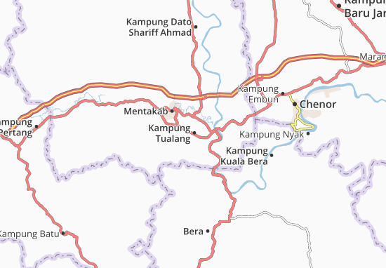 Mapa Kampung Tualang