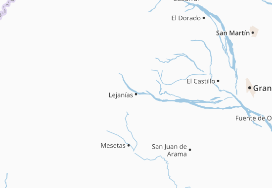 Lejanías Map