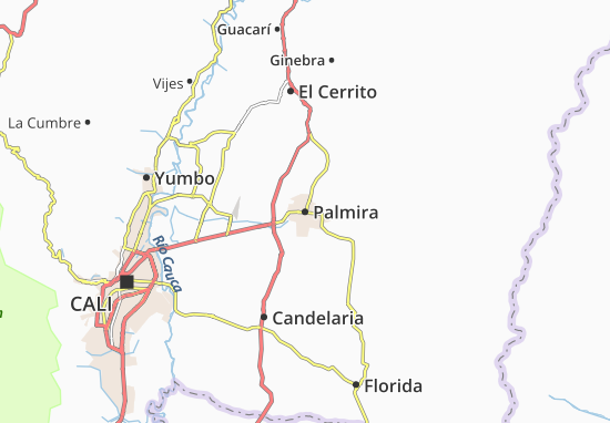 Karte Stadtplan Palmira