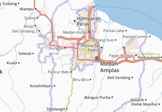 Medan Selayang Map