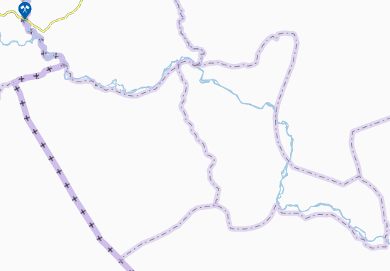 Mapa Yandiba