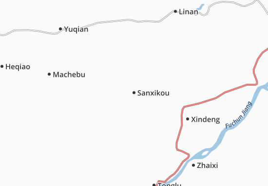 Sanxikou Map
