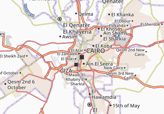 Image result for giza cairo map