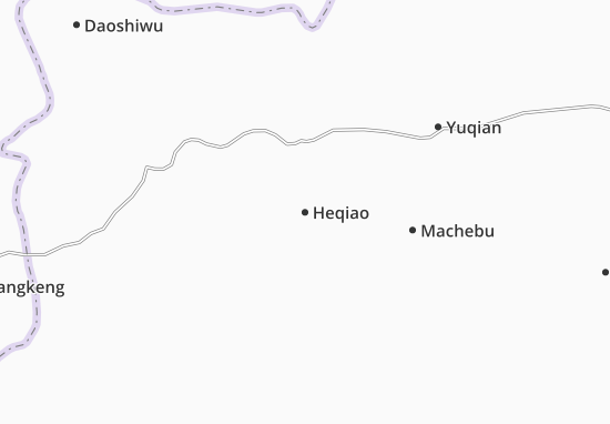 Karte Stadtplan Heqiao