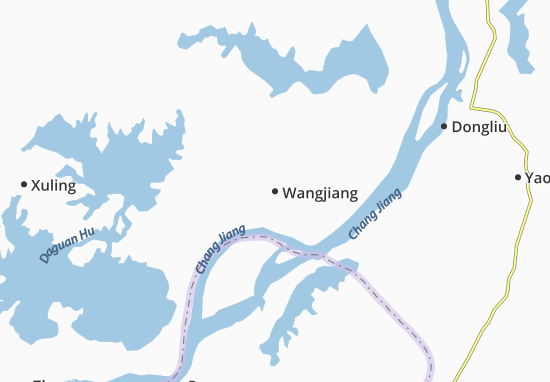 Karte Stadtplan Wangjiang