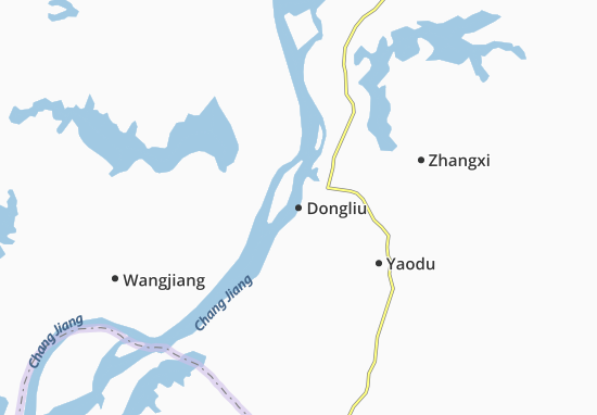 Karte Stadtplan Dongliu