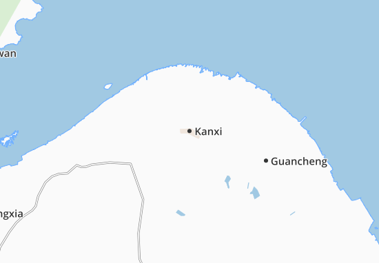 Karte Stadtplan Kanxi