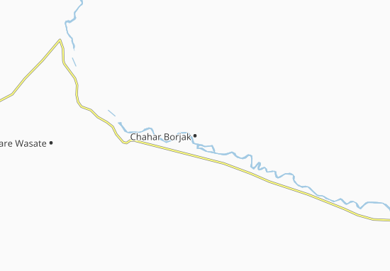 Mapa Chahar Borjak