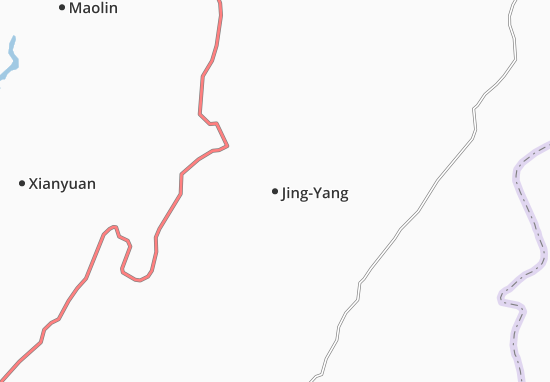 Kaart Plattegrond Jing-Yang