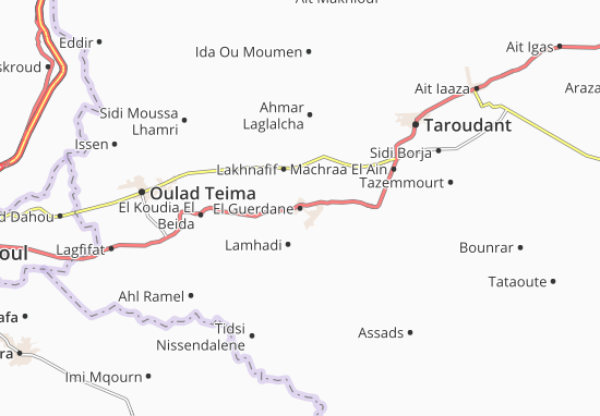 El Guerdane Map