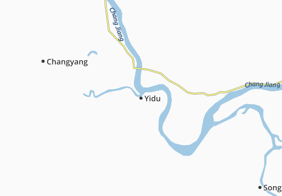 Kaart Plattegrond Yidu