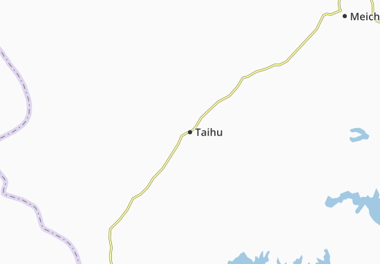 Mapa Taihu