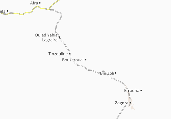 Mapa Bouzeroual