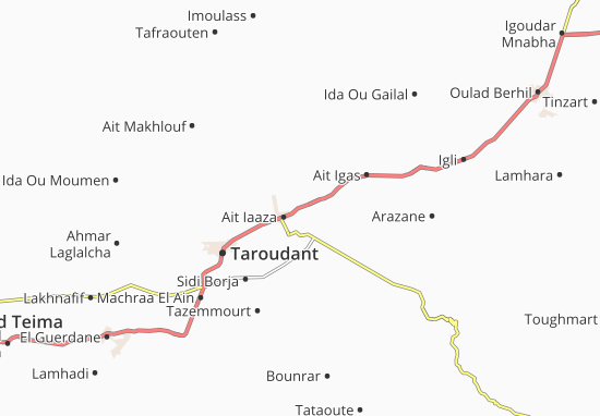 Sidi Dahmane Map