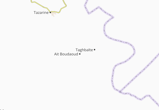 Kaart Plattegrond Ait Boudaoud