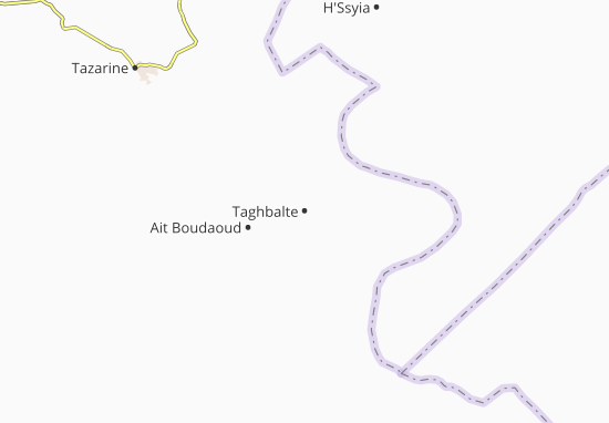 Mapa Taghbalte