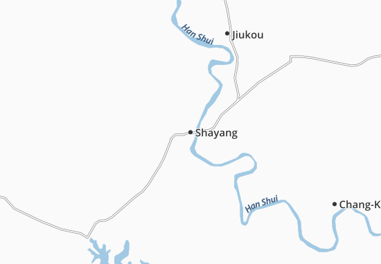 Mapa Shayang