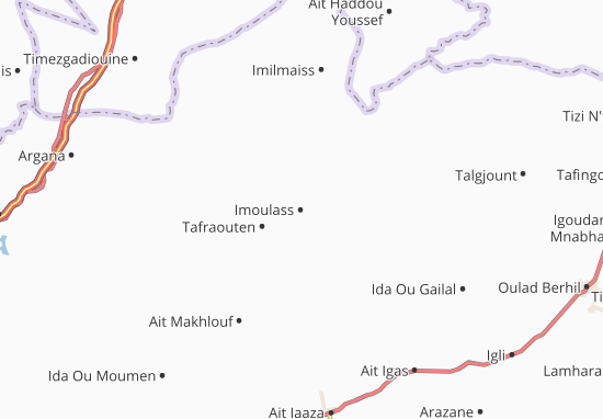 Kaart Plattegrond Imoulass