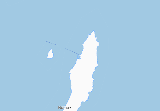 Mapa Nishinoomote